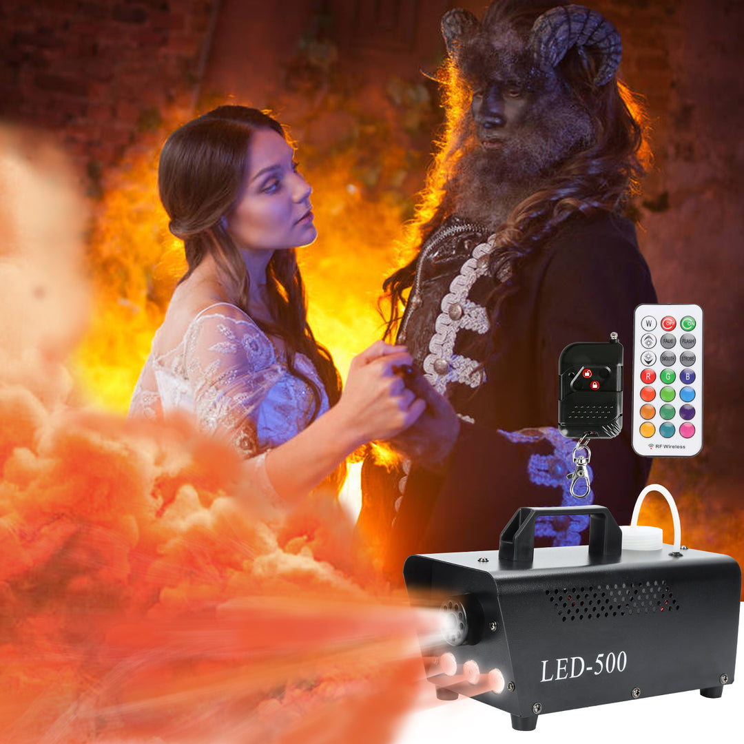 Sonnewelt Nebelmaschine Bühnenlicht LED Wireless 13 Farben