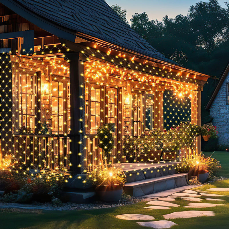 Sonnewelt LED light net solar with remote control