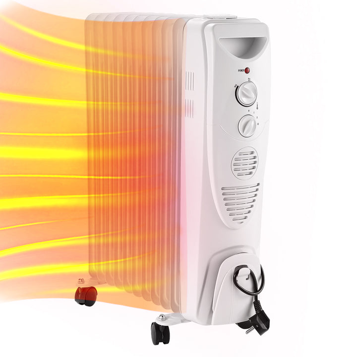 Sonnewelt oil radiator electric heater with thermostat 2500W
