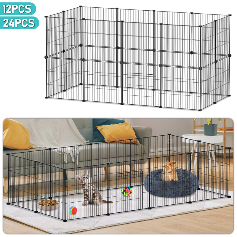 Sonnewelt outdoor enclosure playpen small animals DIY 12/24 pieces 35 x 35 cm