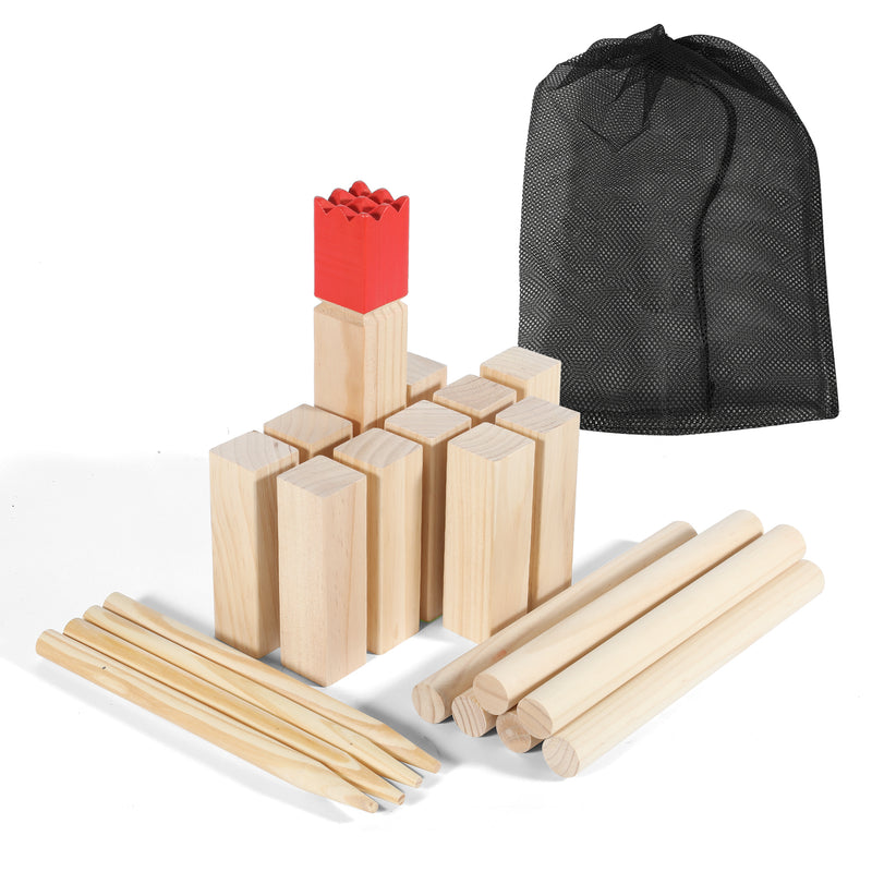 Sonnewelt Kubb Wikinger Wurfspiel Wikingerschach