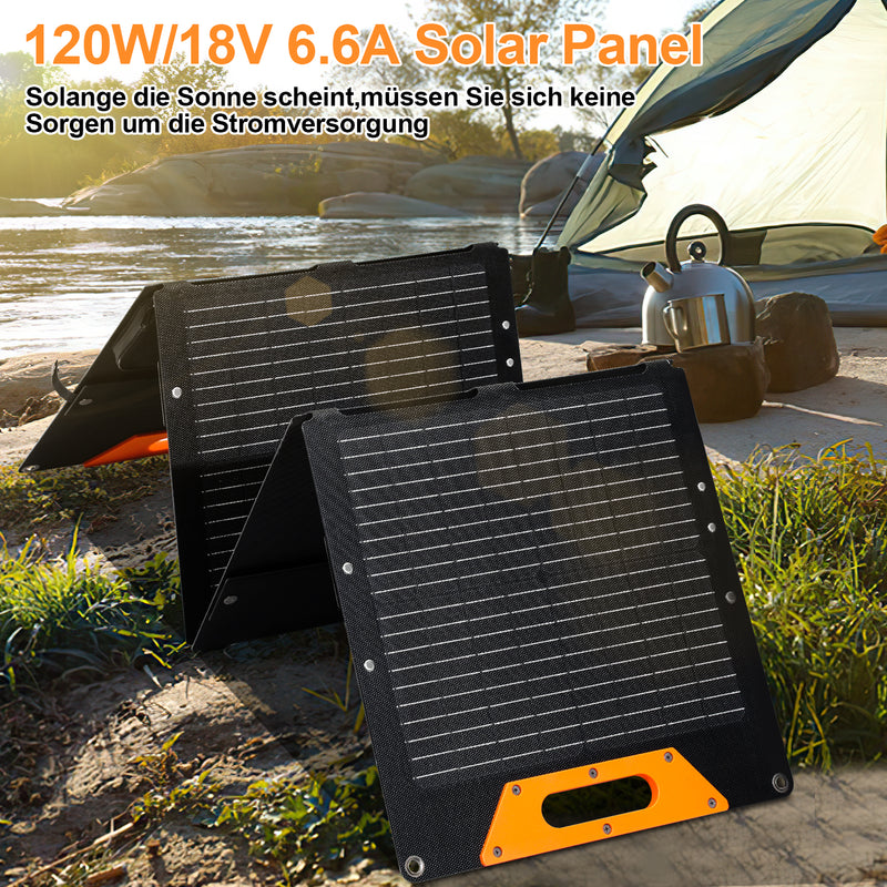 Sonnewelt Faltbares Solarpanel 120W
