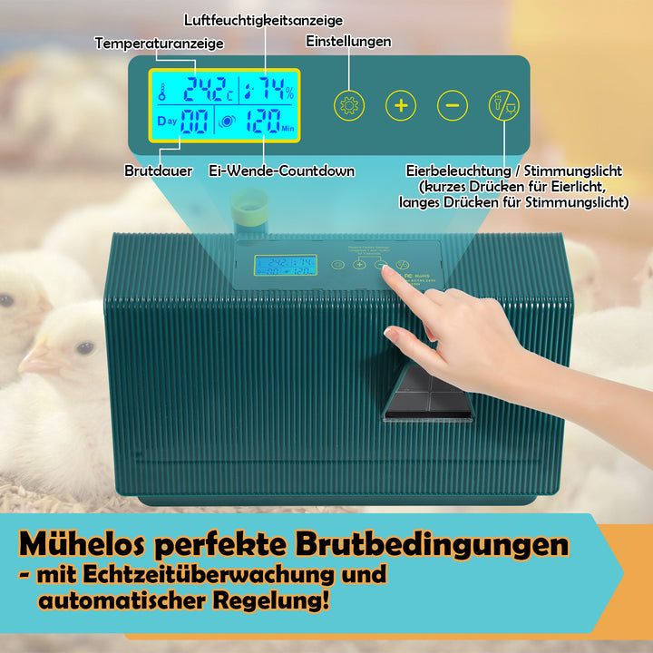 Sonnewelt Incubator automatic for 10 chicken eggs