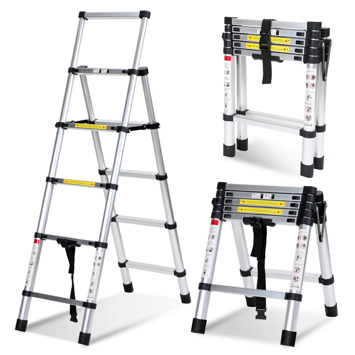 Sonnewelt telescopic ladder folding ladder A-frame