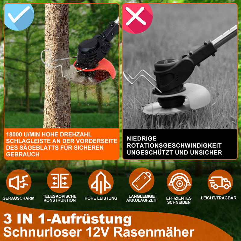 Sonnewelt battery grass trimmer 20V 8000 rpm