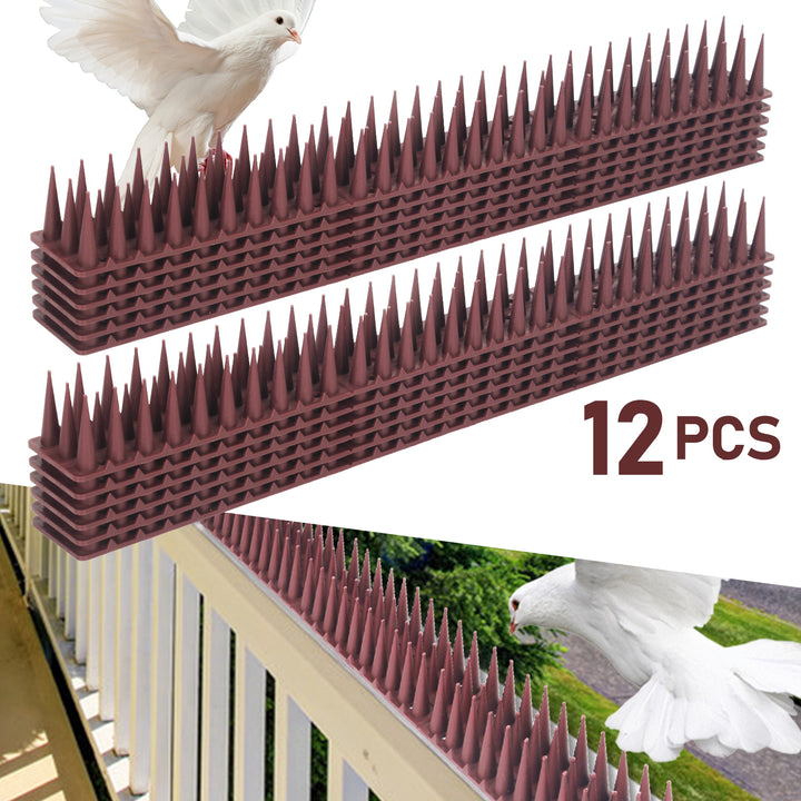 Sonnewelt Vogelspikes Taubenspikes Kunststoff 12 Stück