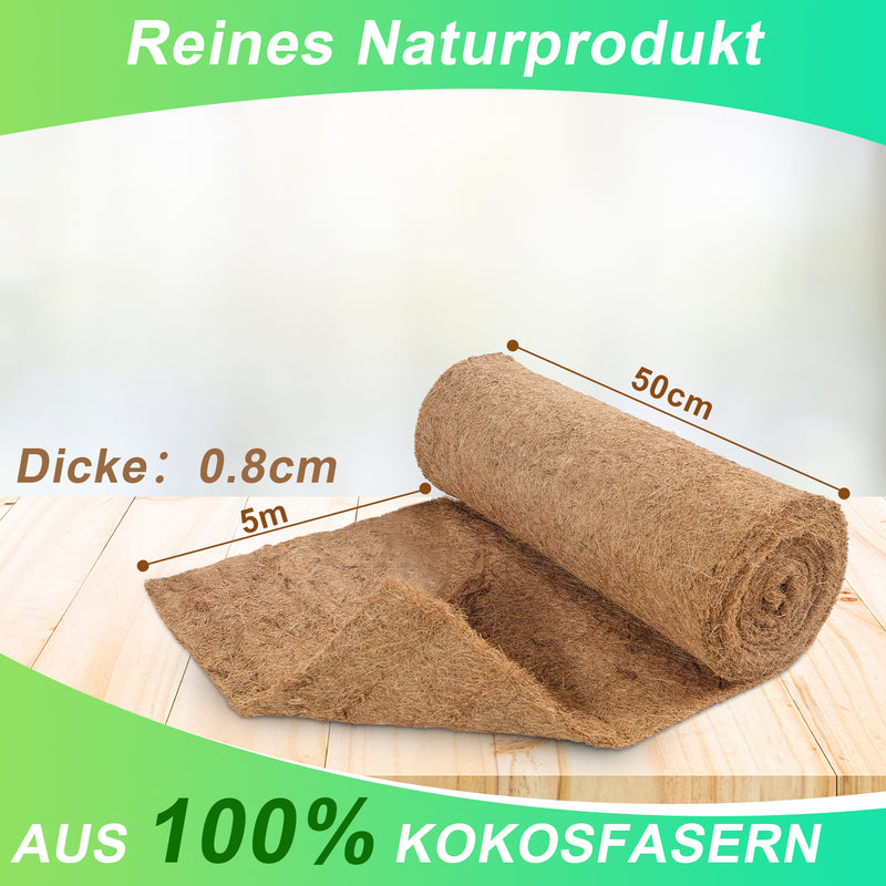 Sonnewelt Kokosmatte Pflanzenschutz 5M/10M