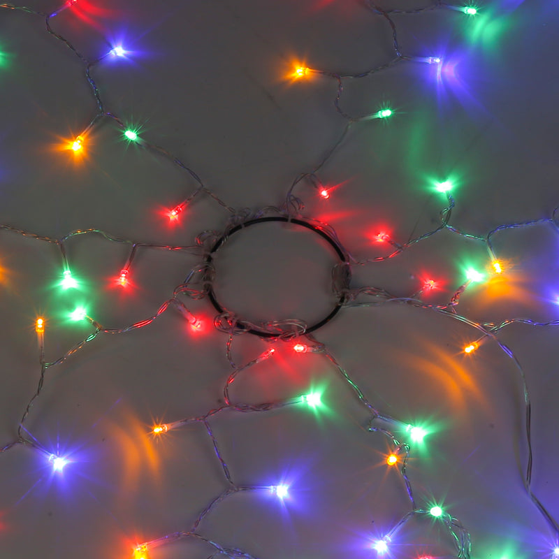 Sonnewelt Christbaumbeleuchtung mit Ring 280 LEDs IP44