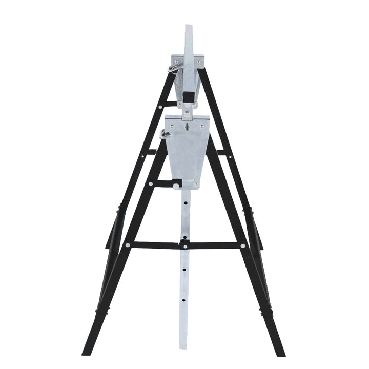 Sonnewelt 2x scaffolding trestle folding trestle 7-way height adjustable