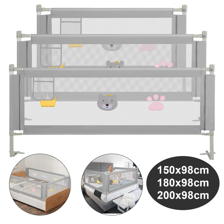 Sonnewelt bed rail children's bed rail height adjustable