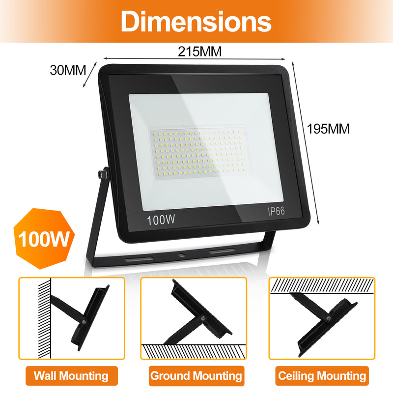 Sonnewelt LED Strahler Flutlicht IP66 10W-100W