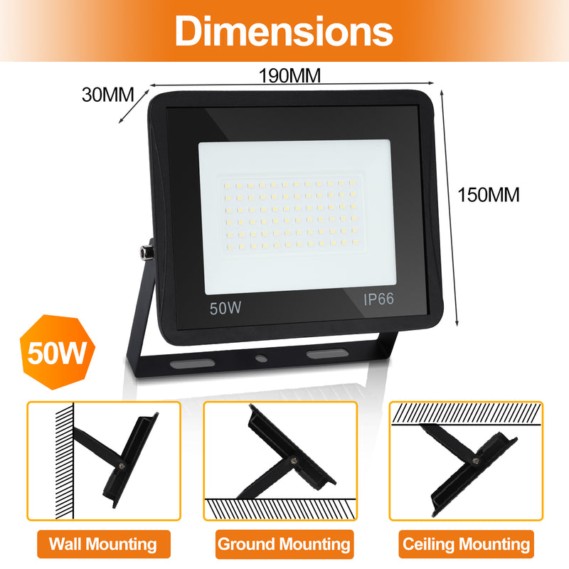 Sonnewelt LED Strahler Flutlicht IP66 10W-100W