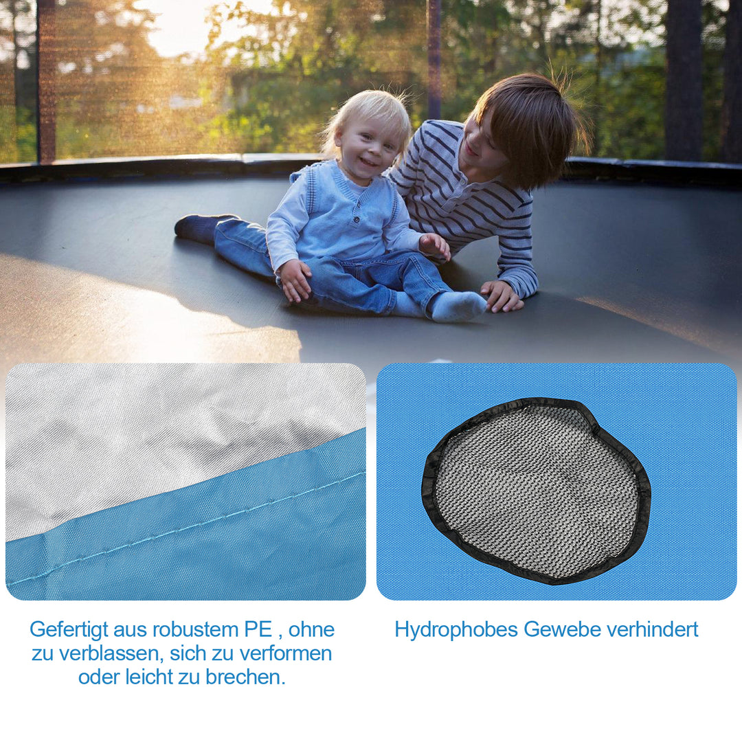 Sonnewelt Trampolin Abdeckung Sonnenschutz Ø 244cm Ø 306cm