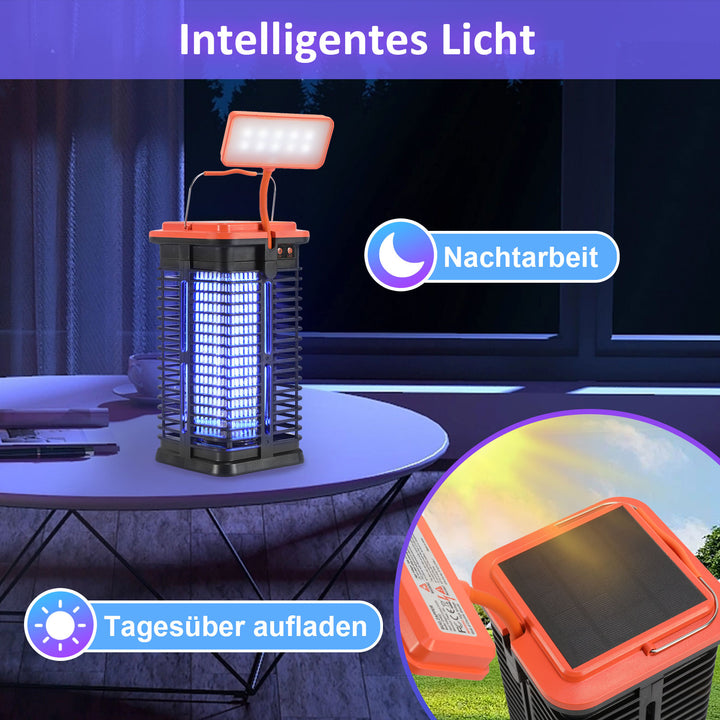 Sonnewelt Insektenvernichter Elektrisch Solar 1500V