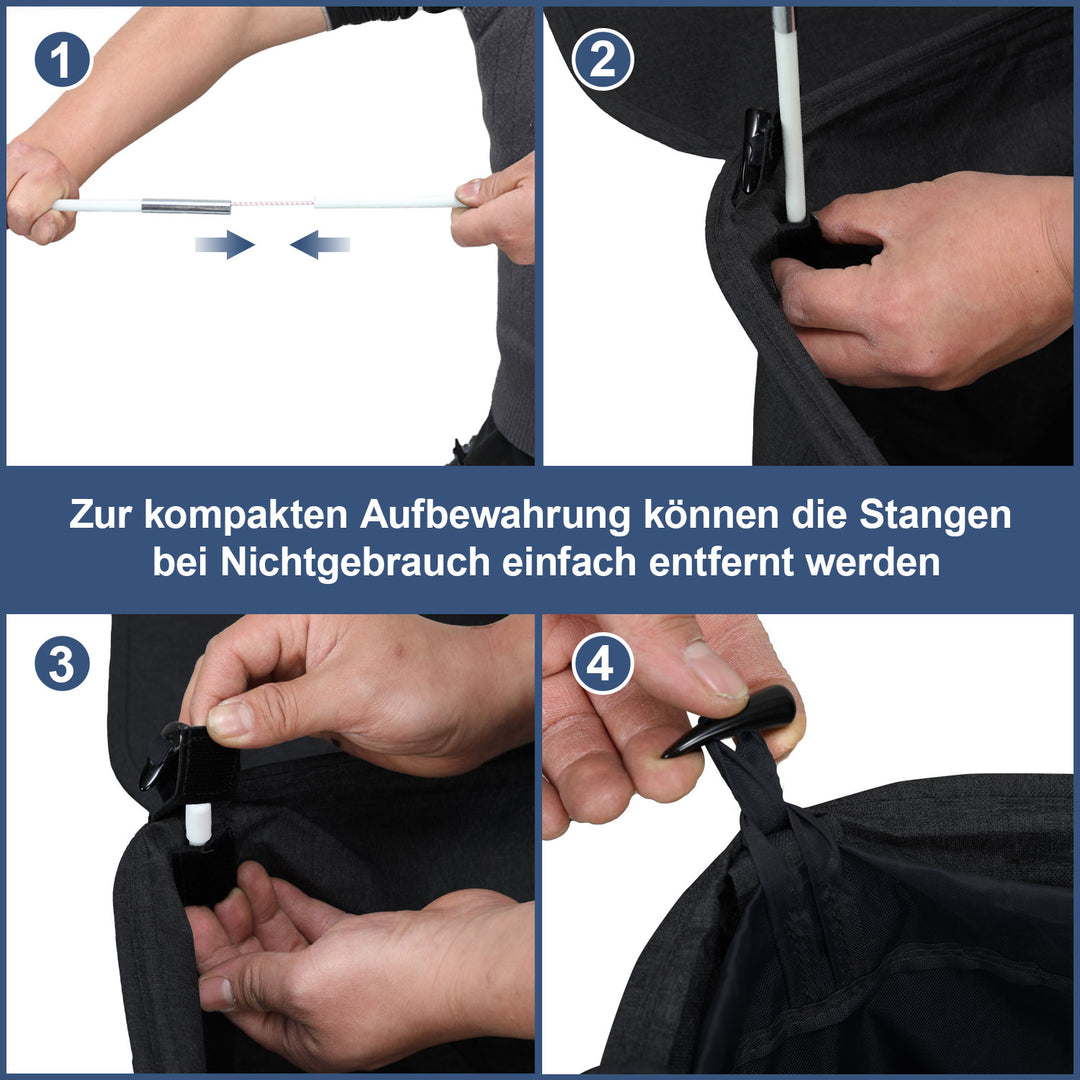 Sonnewelt 100L Pfandflaschen Aufbewahrung Sammelbehälter Recycling