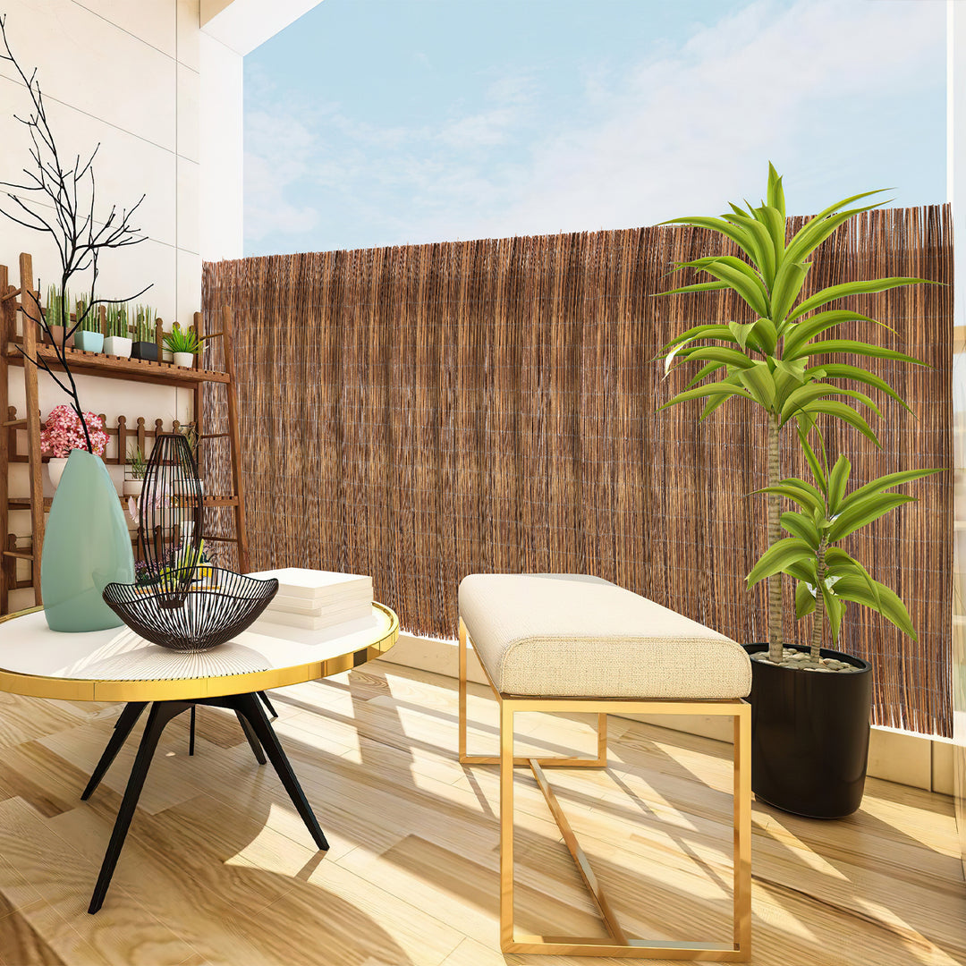 Sonnewelt Weidenzaun Weidenmatte Sichtschutz