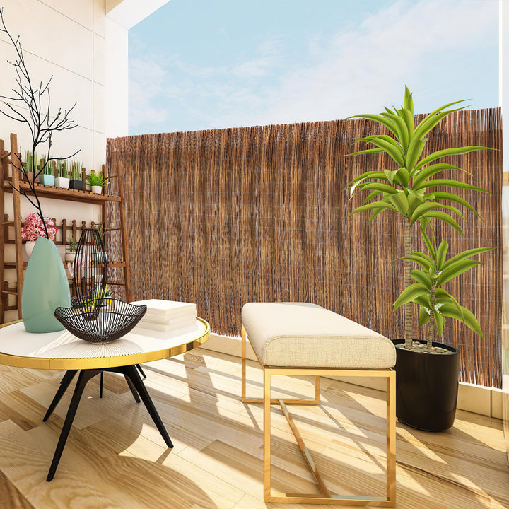 Sonnewelt Weidenzaun Weidenmatte Sichtschutz