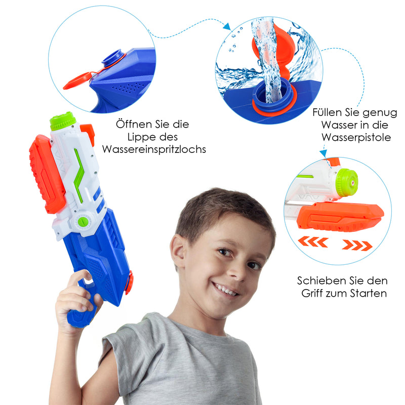 Sonnewelt water pistol spray gun set of 2 10M range