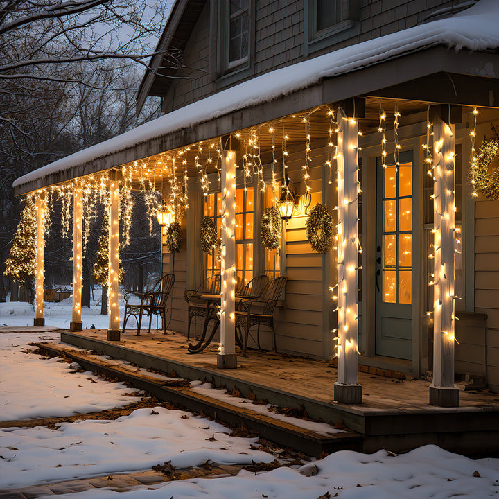 Sonnewelt LED icy rain light chain 200/400/600 LEDs
