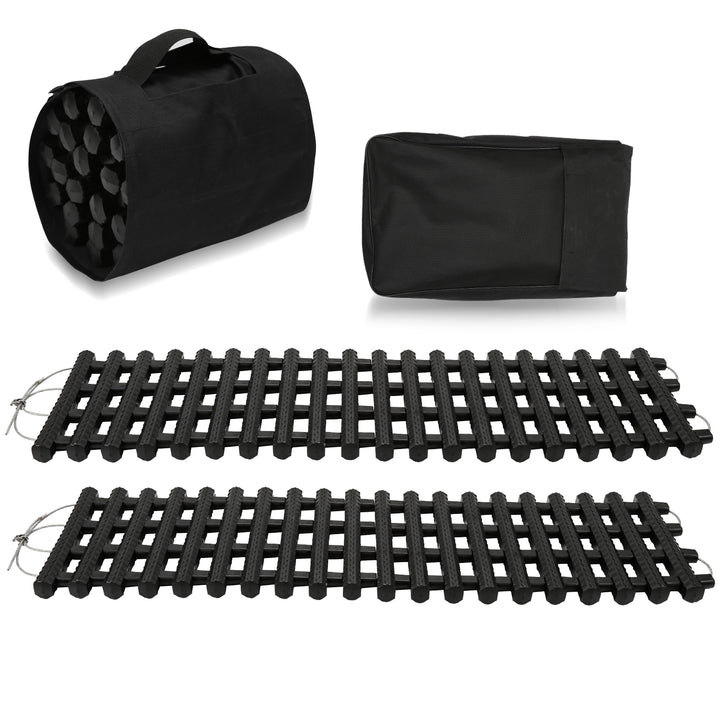 Sonnewelt Auto Anfahrhilfe Traktionshilfe 2er-Set 80cm/100cm