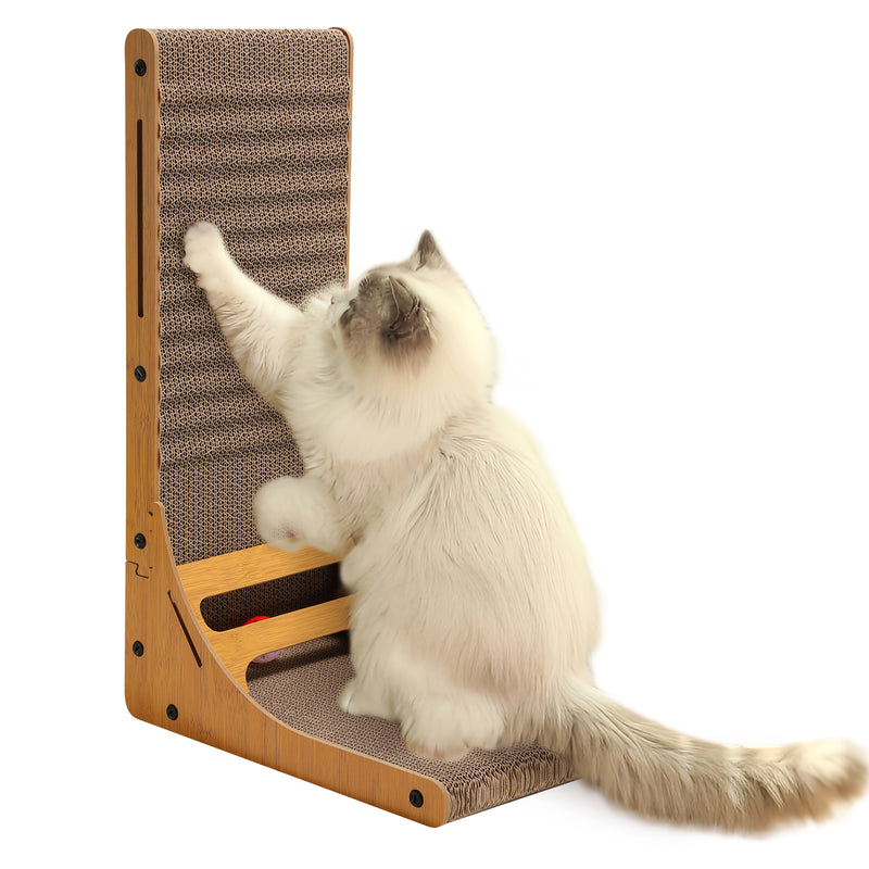 Sonnewelt Katzen Kratzbrett L förmig Kratzpappe