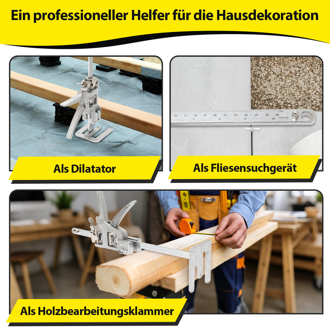 Sonnewelt Handwerkzeugheber Arm Arbeitssparender mit Skala 2 Stück