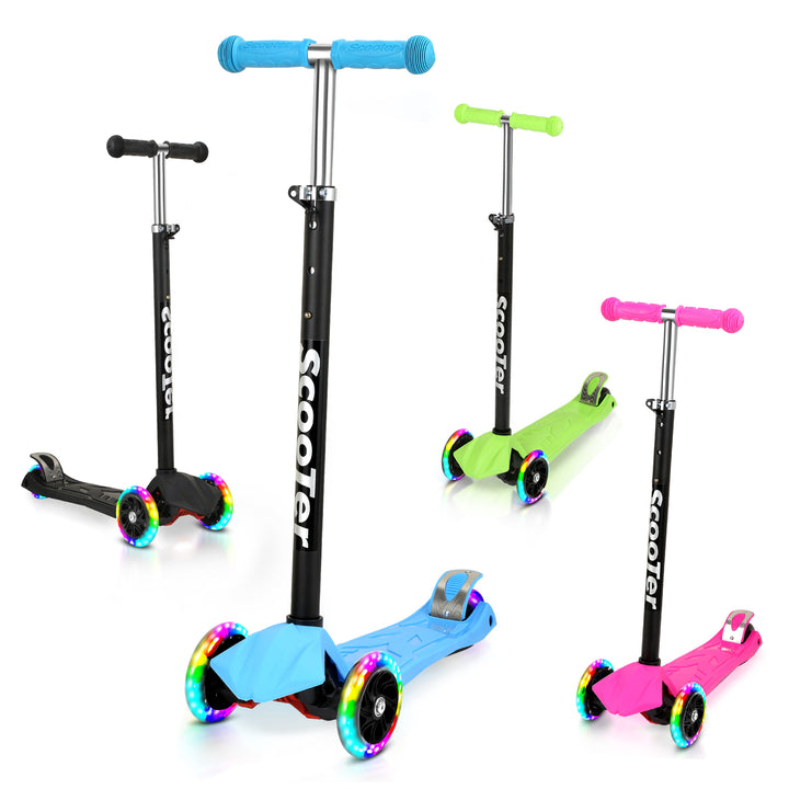 Sonnewelt children's scooter with LED wheels