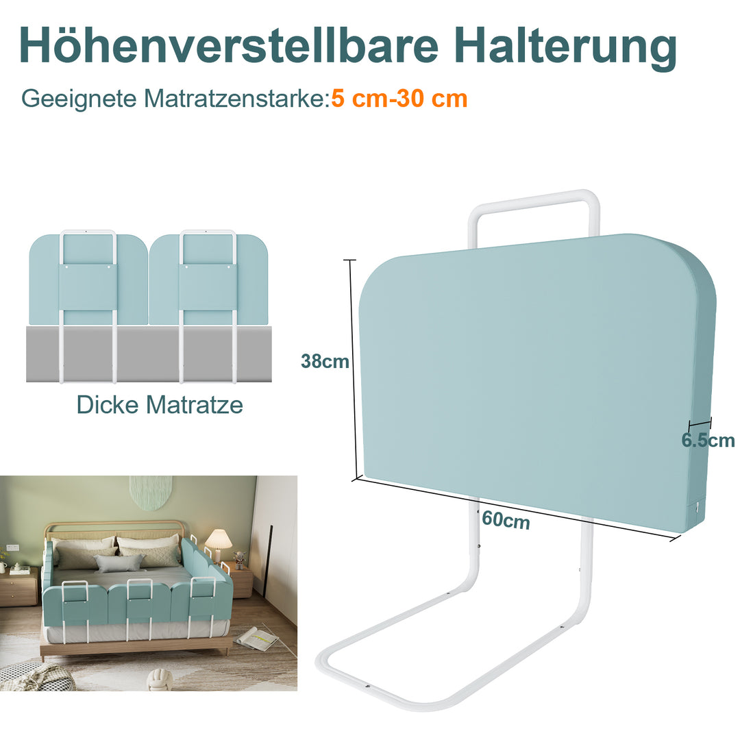 Sonnewelt Bettgitter Rausfallschutz 38cm Höhe