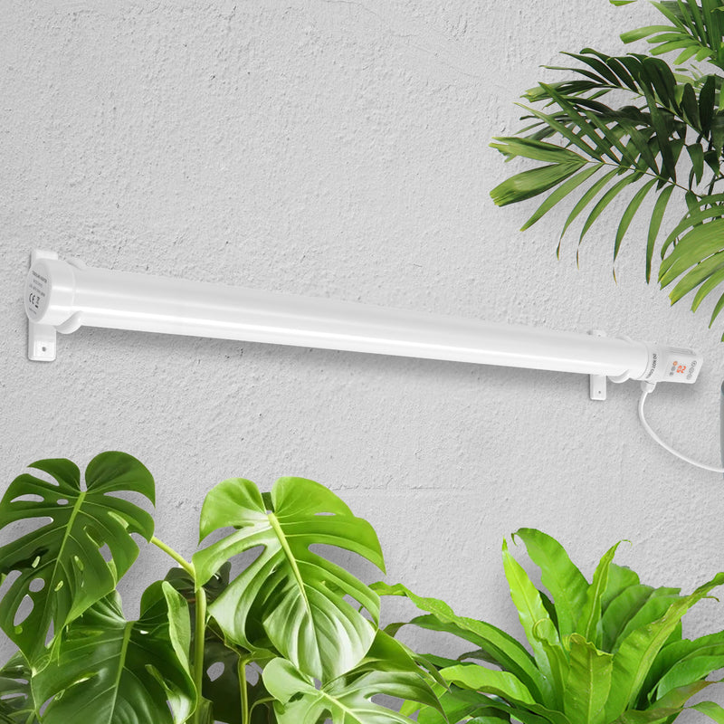 Sonnewelt Gewächshausheizung Elektrische Heizung mit Timer und Thermostat