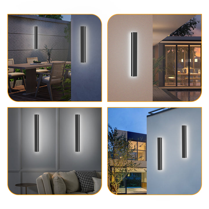 Sonnewelt LED Wandleuchte Flurlampe KaltesWeiß/Warmweiß