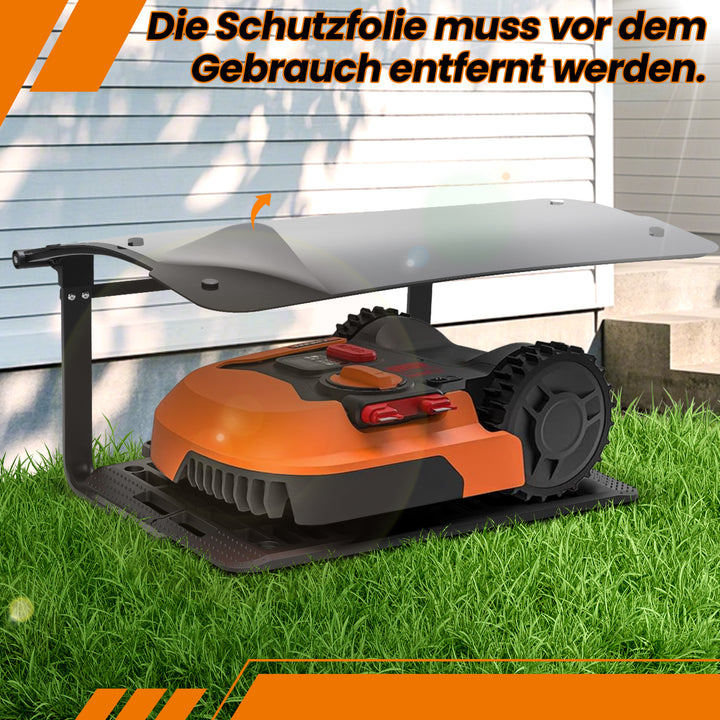 Sonnewelt Mähroboter Garage Faltbarer ABS-Material