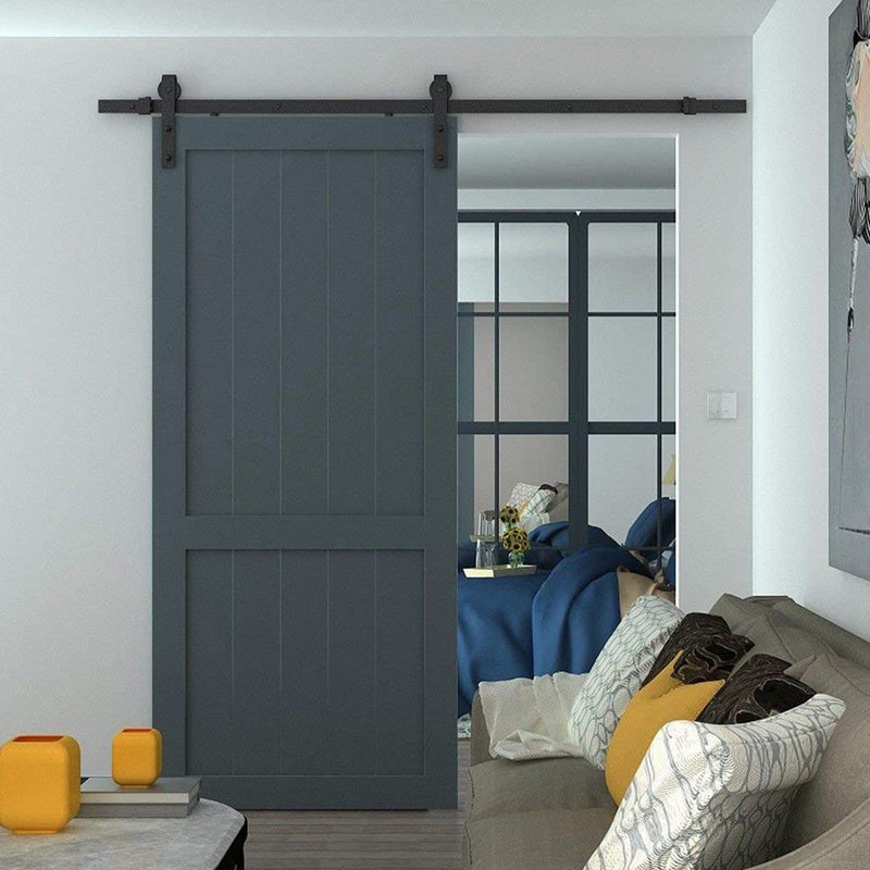 Sonnewelt Schiebetürbeschlag Set Schiebetürsystem 152cm/183cm/200cm/244cm/363cm