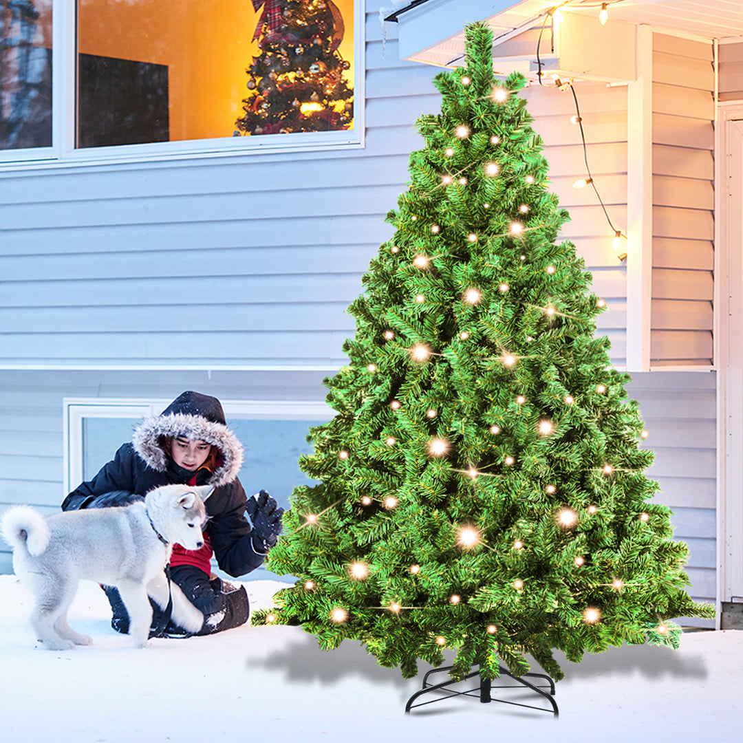Sonnewelt Weihnachtsbaum künstlich mit Beleuchtung