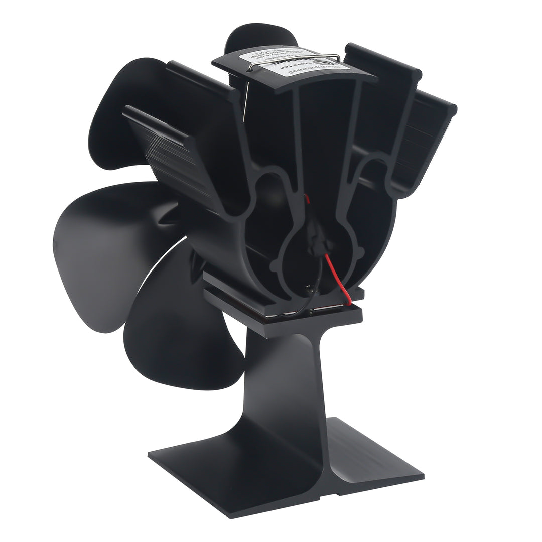 Sonnewelt Ofenventilator Stromloser mit Thermometer