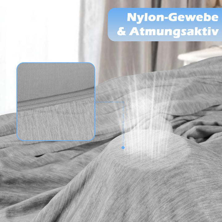 Sonnewelt Cooling Blanket Summer Blanket Double-Sided Lightweight with Q-Max&gt;0.45