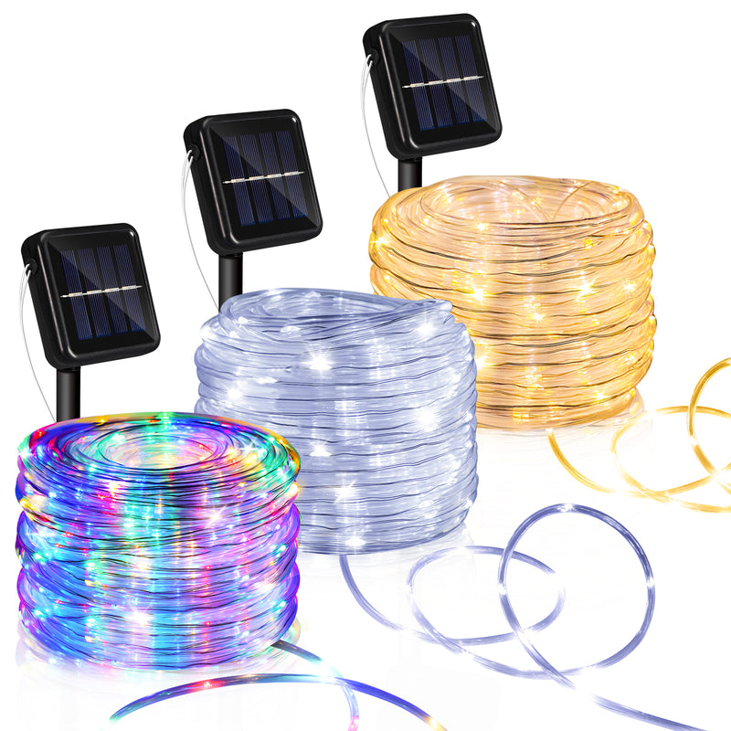 Sonnewelt Solar LED Lichterkette Aussen IP65