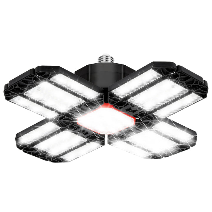 Sonnewelt Led Werkstatt Deckenleuchte Verstellbaren Paneelen 200W