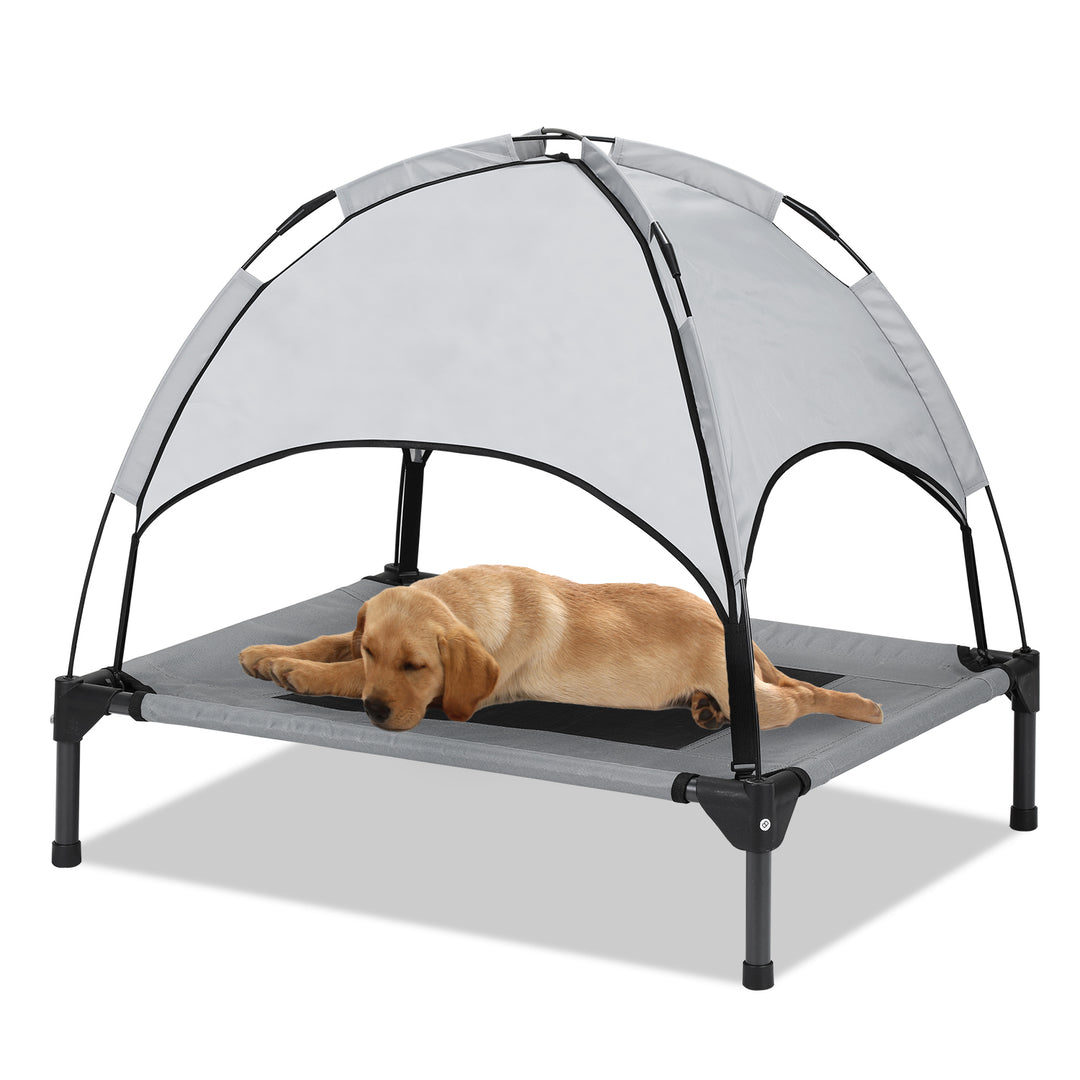 Sonnewelt Haustierbett mit Baldachin für Indoor & Outdoor