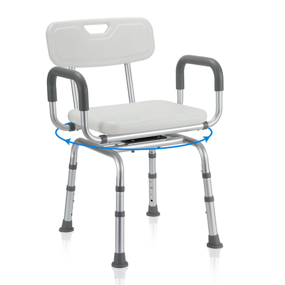 Sonnewelt shower chair shower seat 360° rotating