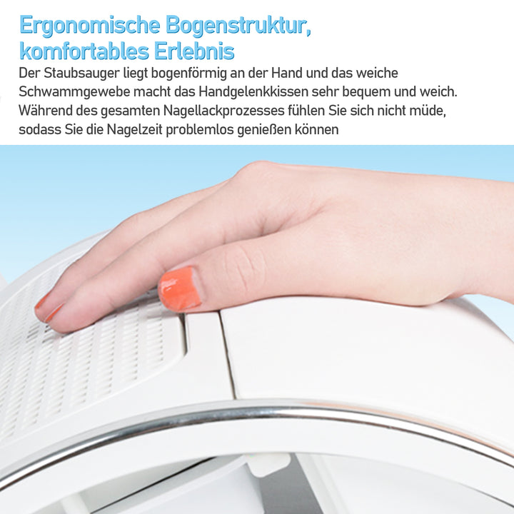 Sonnewelt nail dust extractor with 3 fans and 2 dust