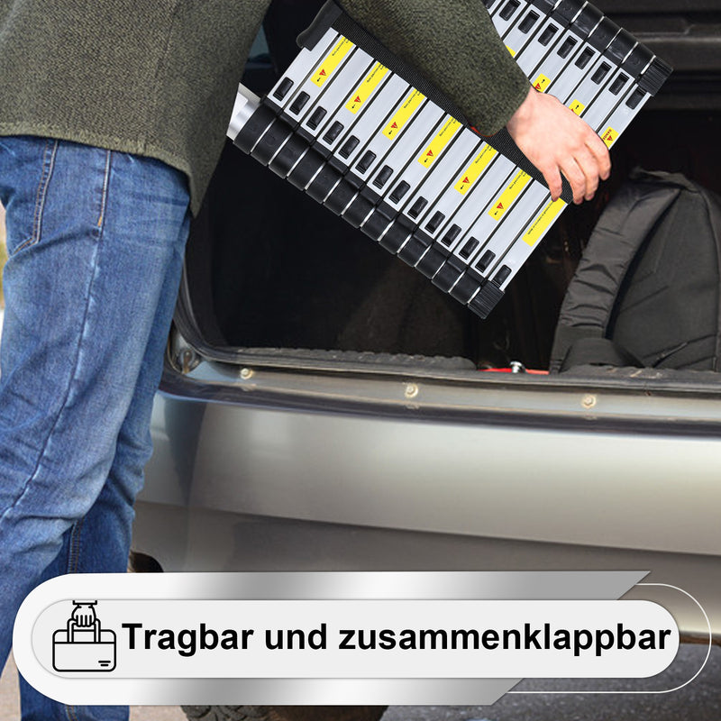 Sonnewelt Teleskopleiter Aluminium Belastbarkeit bis zu 150kg 2.6m-5m