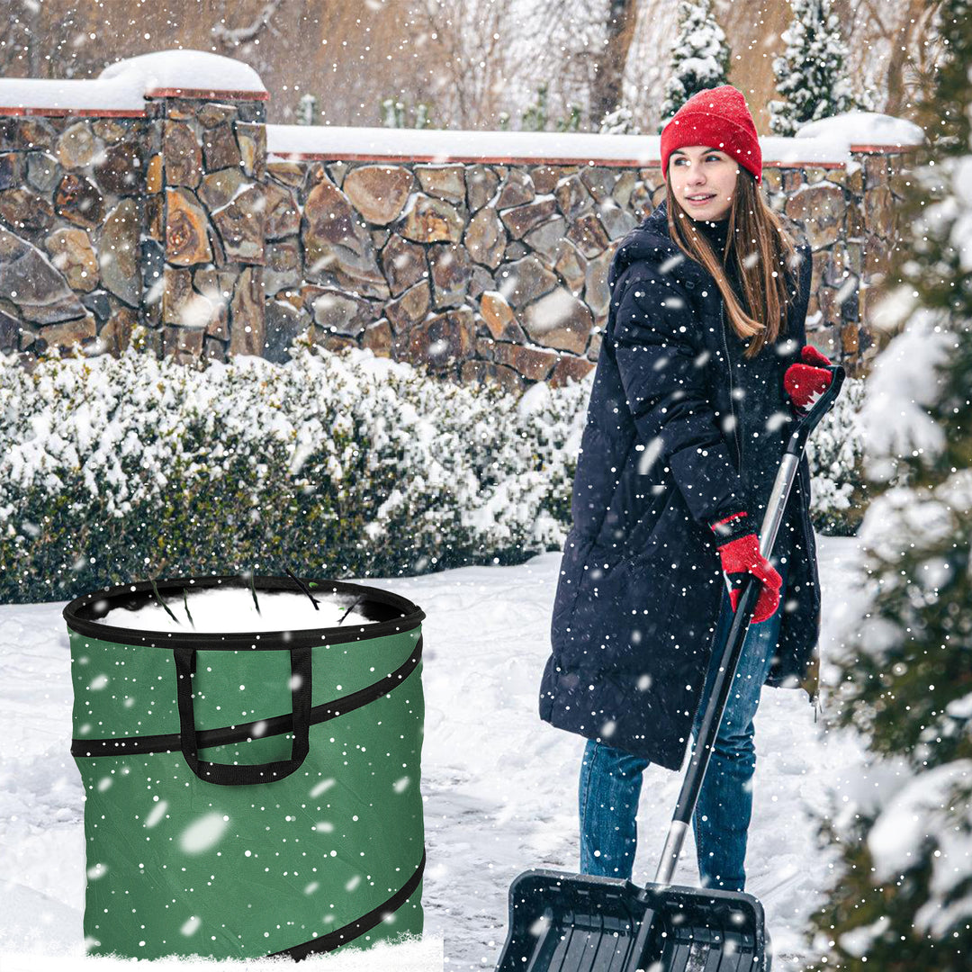 Sonnewelt Gartensack Pop Up Gartenabfallsack 170L mit Griffen