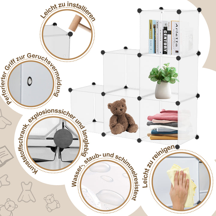 Sonnewelt shelving system wardrobe shelving unit with doors