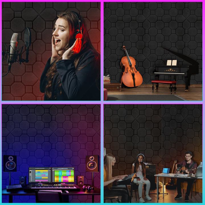 Sonnewelt Acoustic Foam Self-Adhesive Square