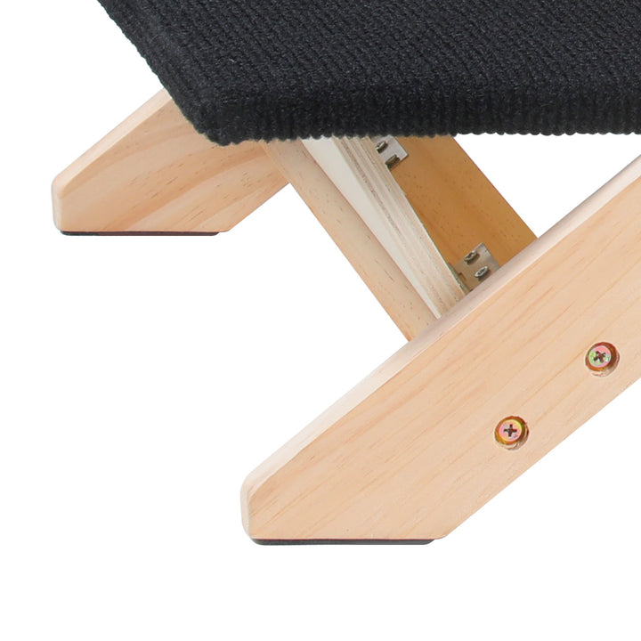 Sonnewelt Hundetreppe 2 in 1 Hunderampe Klappbare 4-Stufig Belastung 80kg