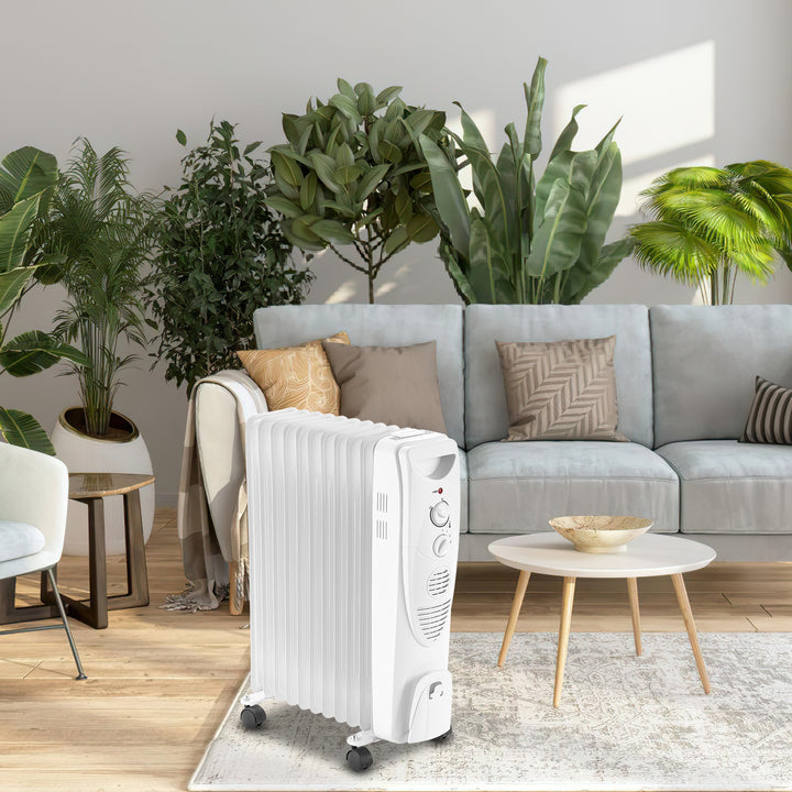 Sonnewelt oil radiator electric heater with thermostat 2500W