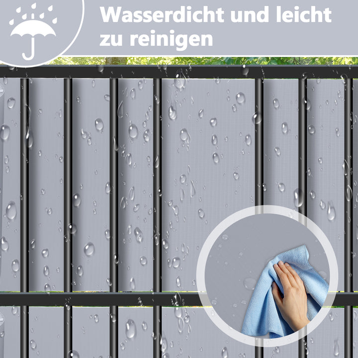 Sonnewelt Sichtschutzstreifen Sichtschutzfoli 50m