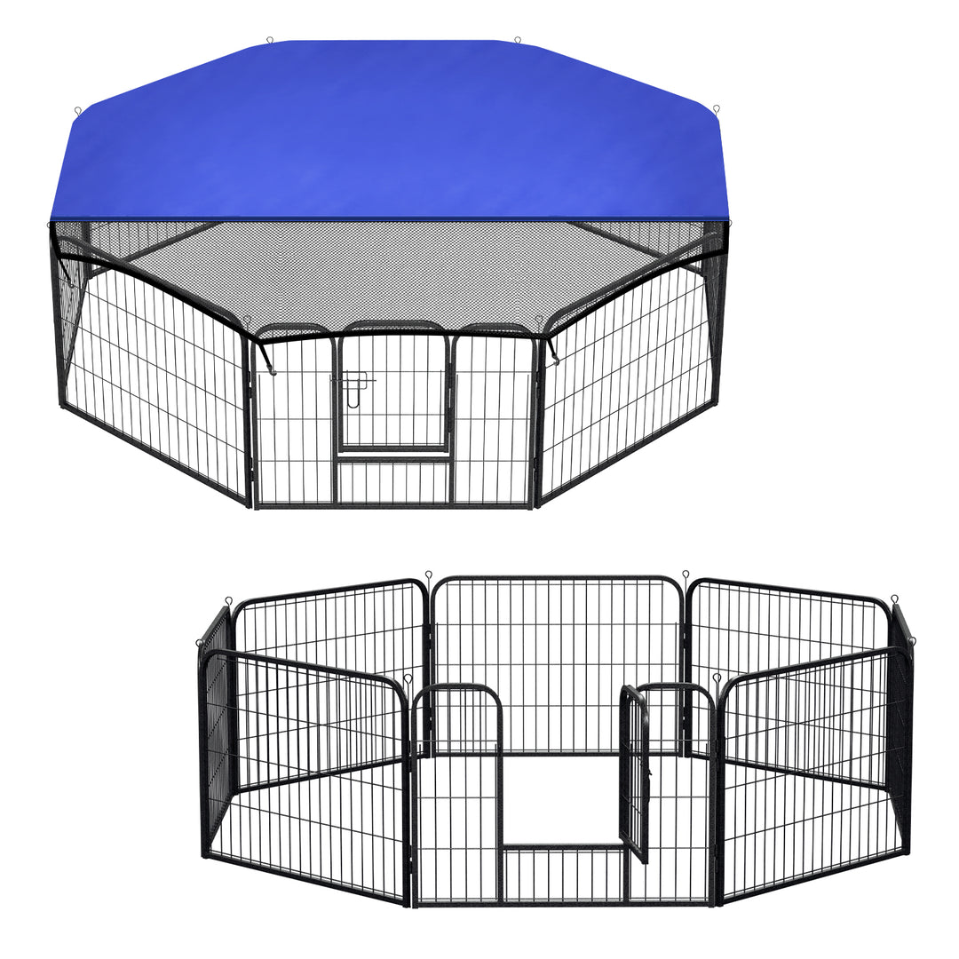 Sonnewelt puppy playpen 8-part 60cm high Foldable