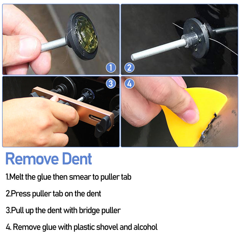 Sonnewelt 57tlg Ausbeulwerkzeug Dellen Reparatur Set Auto