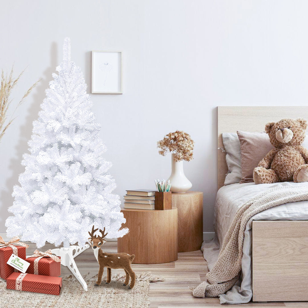 Sonnewelt Christbaum Künstlicher Weihnachtsbaum Grün/Weiß
